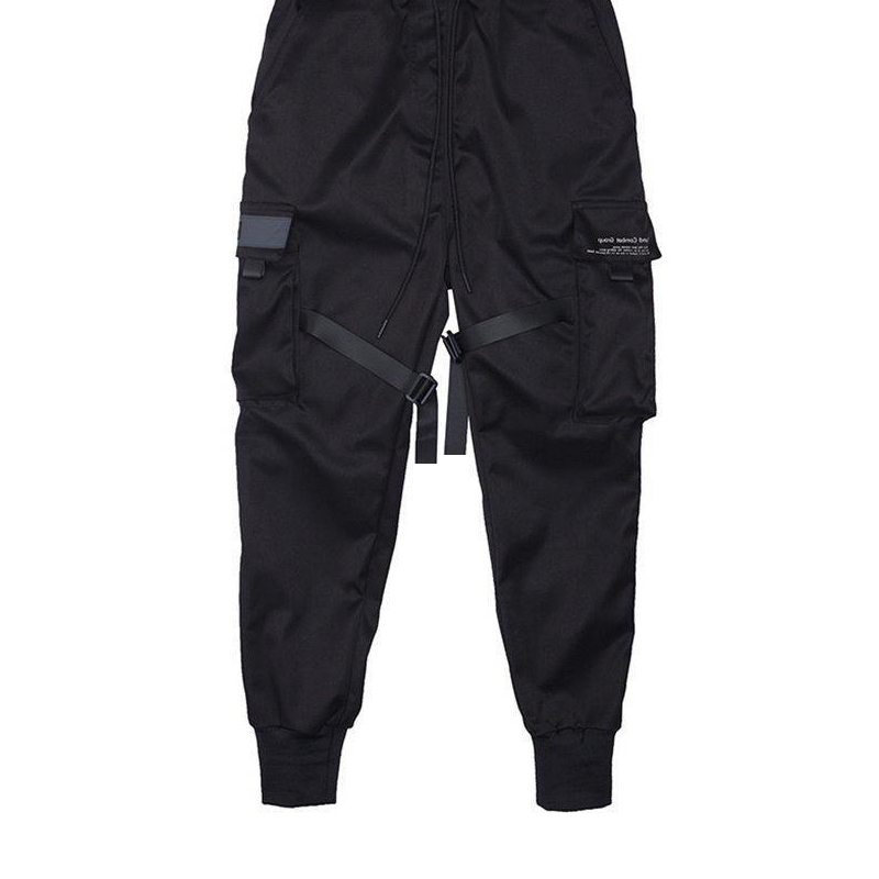리본 하렘 조깅 남자 카고 바지 streetwear 2 - Street Fashion Men 2025 리뷰 및 가격